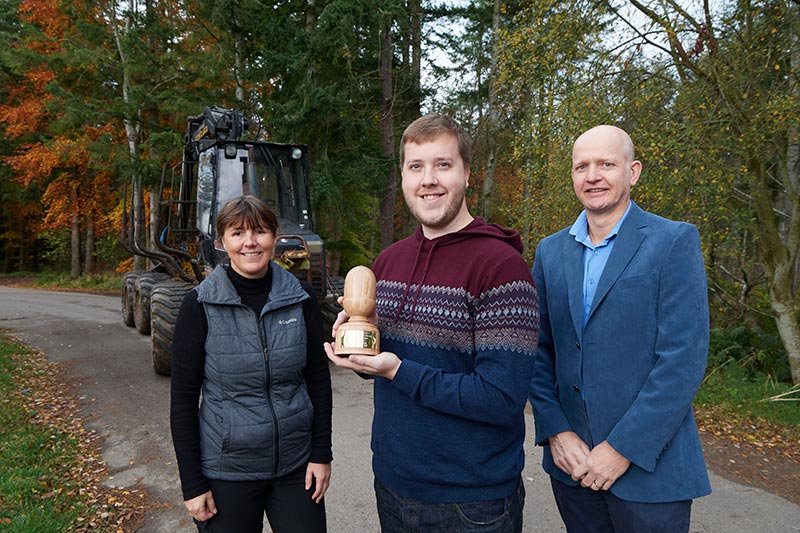Scottish School of Forestry student wins industry award