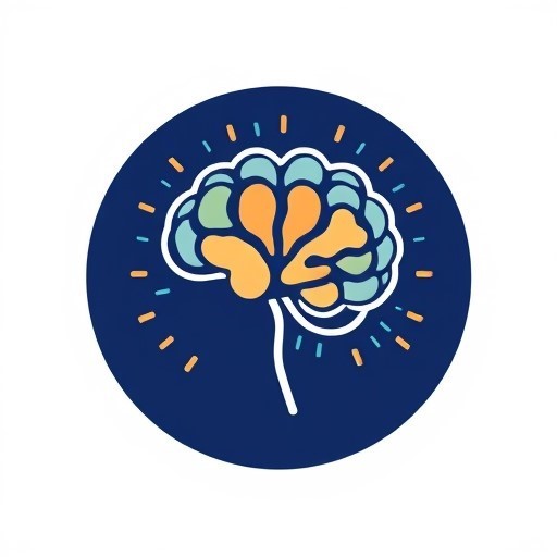 Graphic-designed image of a brain Graphic-designed image of a brain