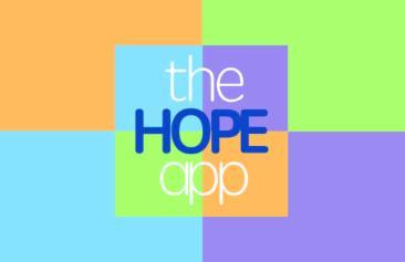 hope app logo coloured squares